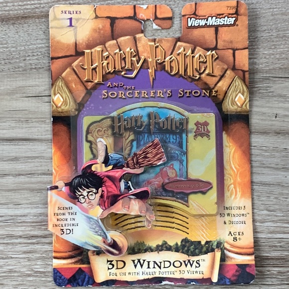 Harry Potter & The Sorcerer’s Stone 3D Windows and Decoder View Master Series 1 - Picture 3 of 3